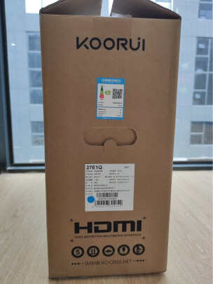 KOORUI27E1Q显示器怎么样上手一周说讲感受